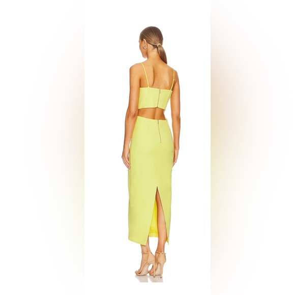 Martini Midi Dress in Limoncello EUC - Picture 3 of 3